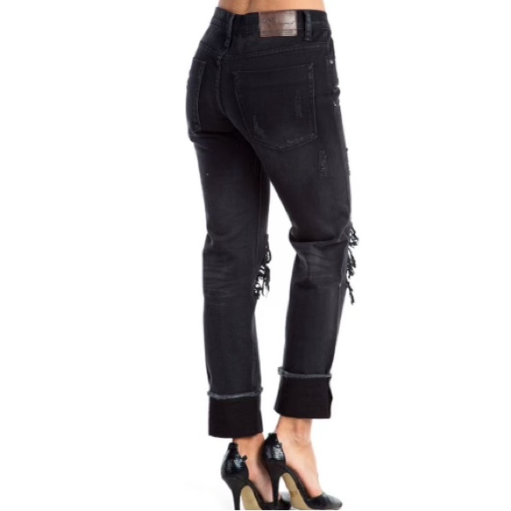 One Teaspoon Awesome Baggies Distressed Jeans - Picture 2 of 13